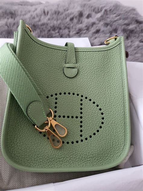 hermes evelyne vert criquet|Hermes vert criquet.